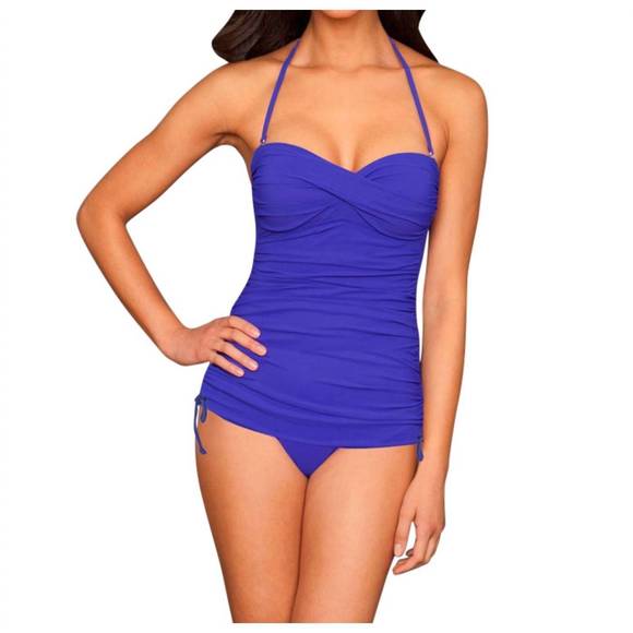 LA BLANCA Other - NEW LA BLANCA adjustable one piece swimsuit in cobalt